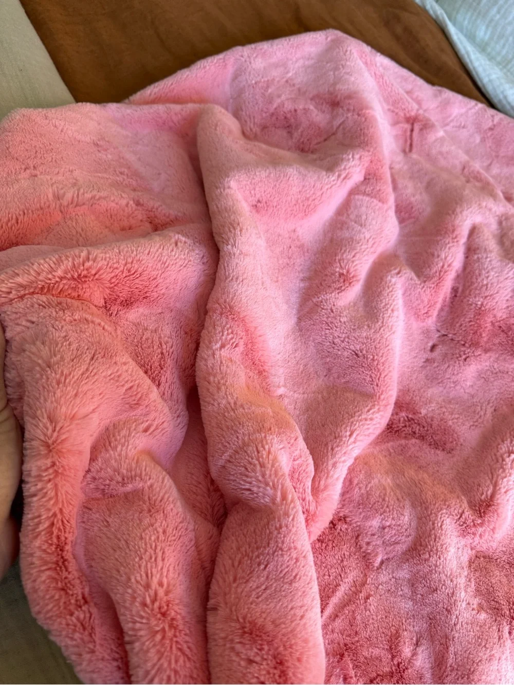 Pink minky Hyde Plush Baby Crib Mattress sheet